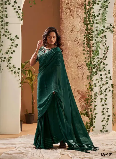 Lagan By Girnar Soft Weaving Fabric Saree Wholesale Market In Surat With Price